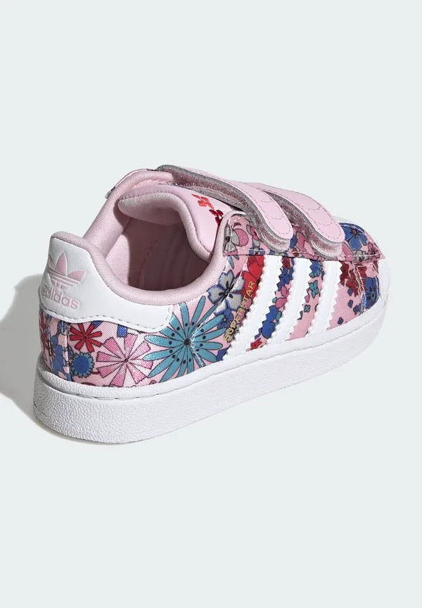 Детские туфли superstar ii cf i Adidas Originals, Clear Pink/Ftwr White/Light Pink — фото 4