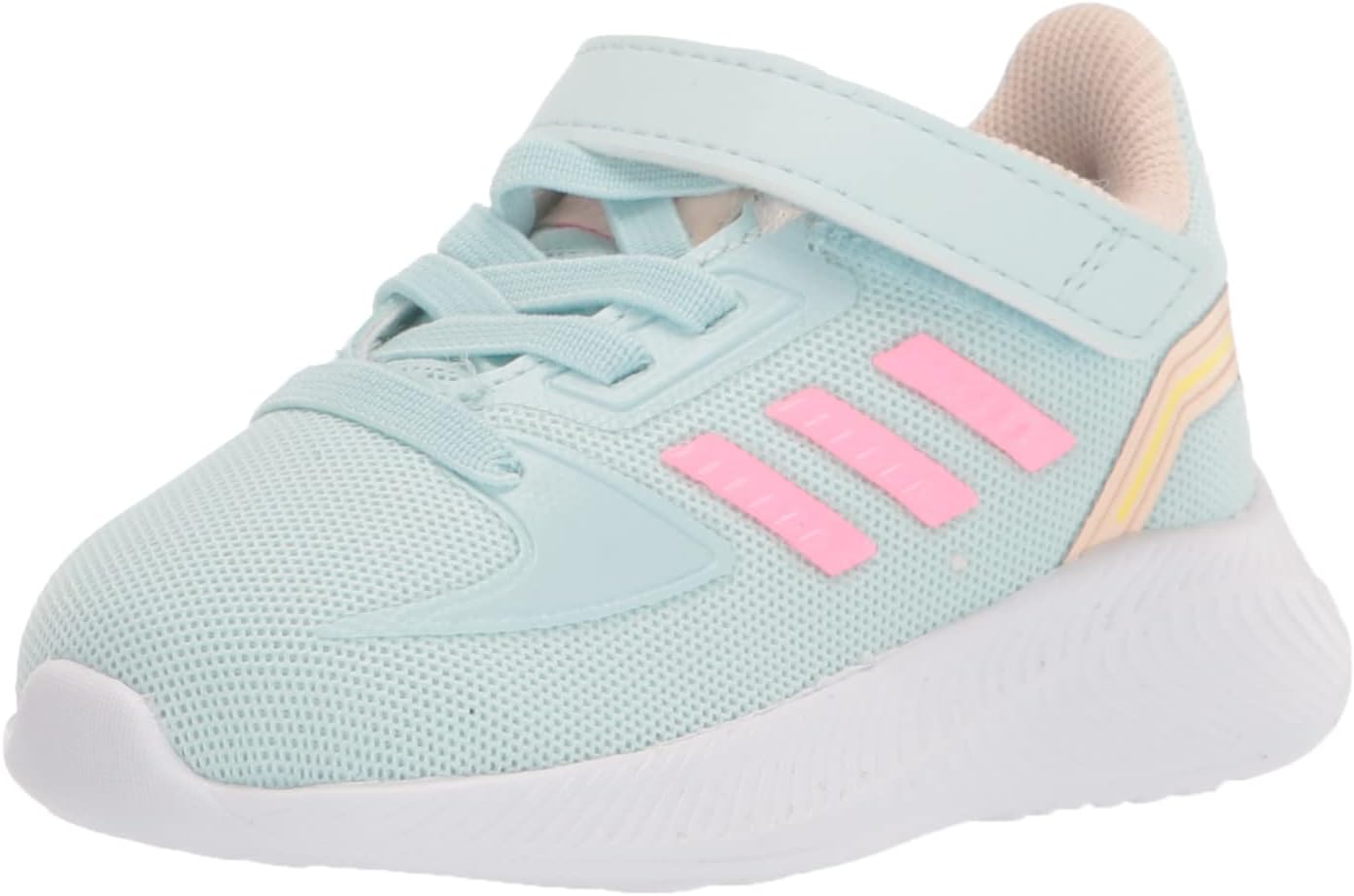 

Кроссовки для бега adidas Unisex-Baby Runfalcon 2.0, синий/оранжевый/розовый