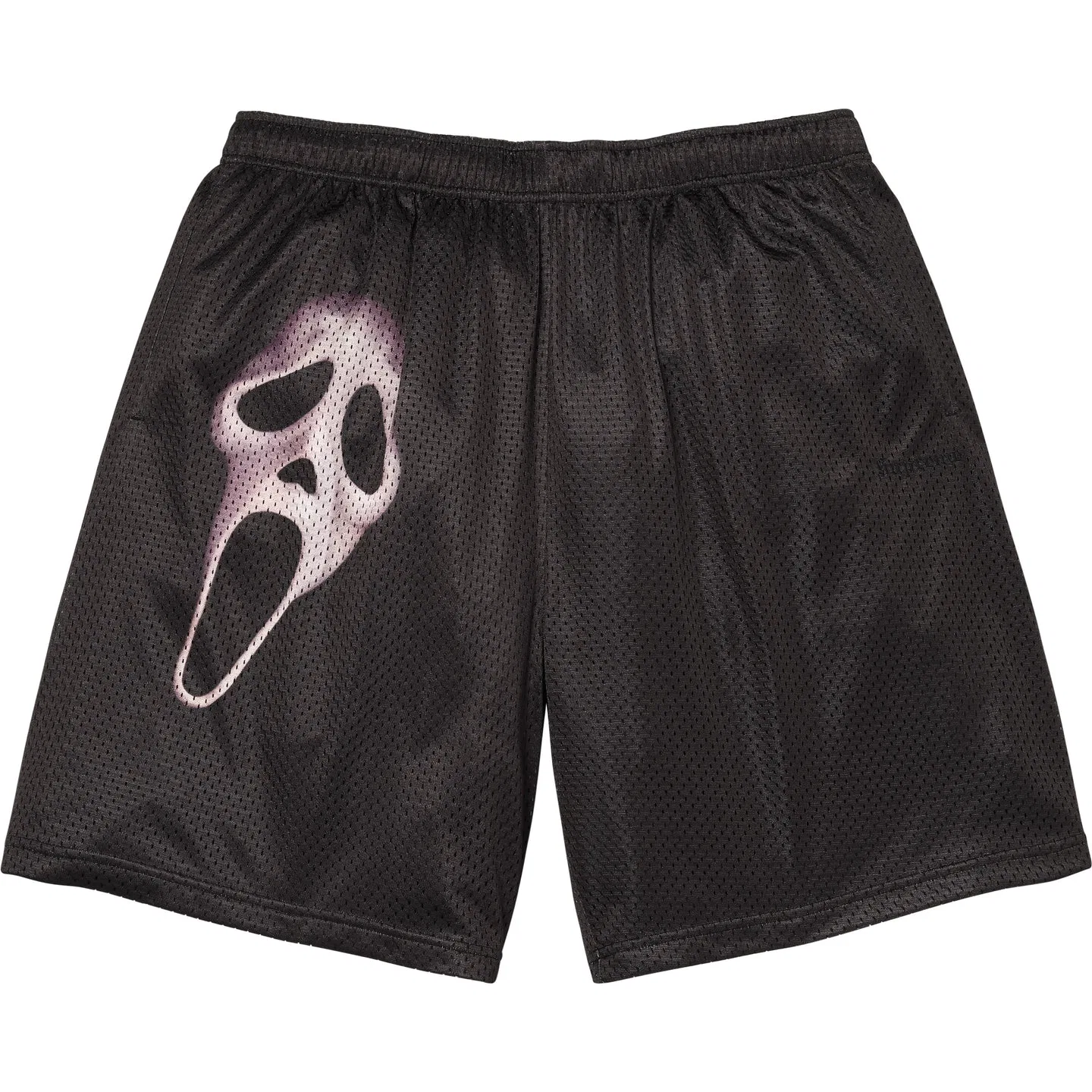 Шорты повседневные Supreme x Ghostface Mesh Short красные — фото 3