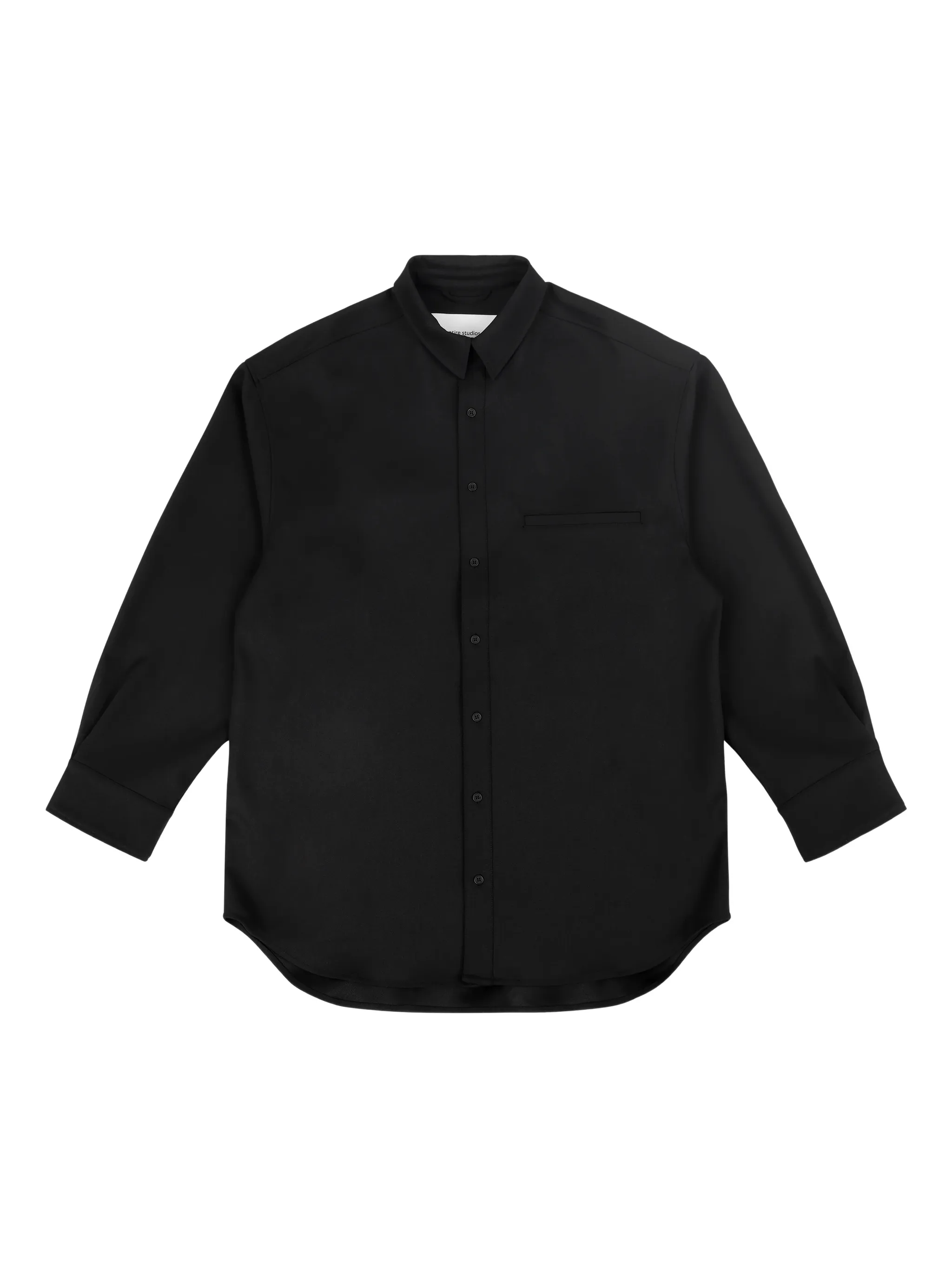 

Рубашка с длинными рукавами Entire Studios, черный