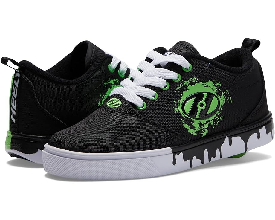 

Кроссовки Heelys Pro 20 Drips, цвет Black/White/Green