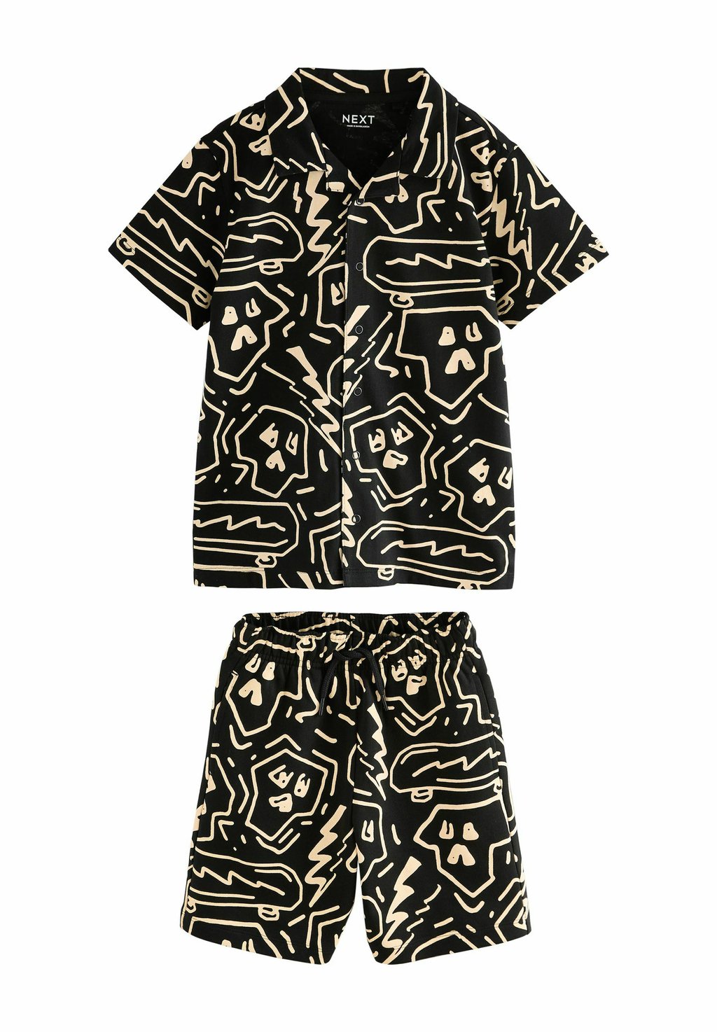

Рубашка PRINTED SET Next, черный