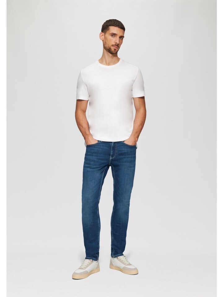 

Тканевые брюки s.Oliver Jeans-Hose lang, синий