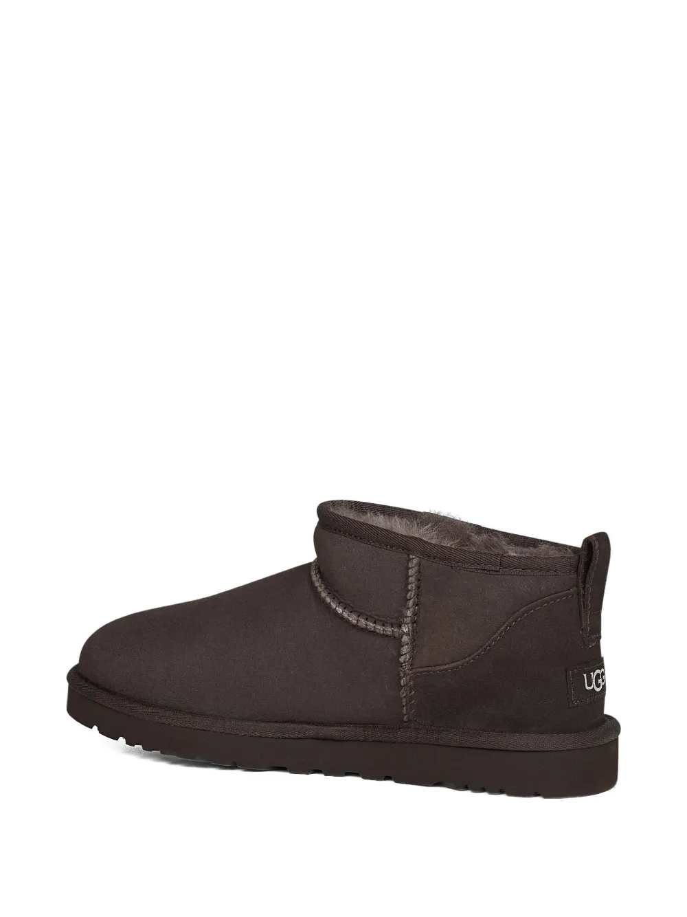 Мужские угги UGG замшевые короткие, коричневый — фото 3