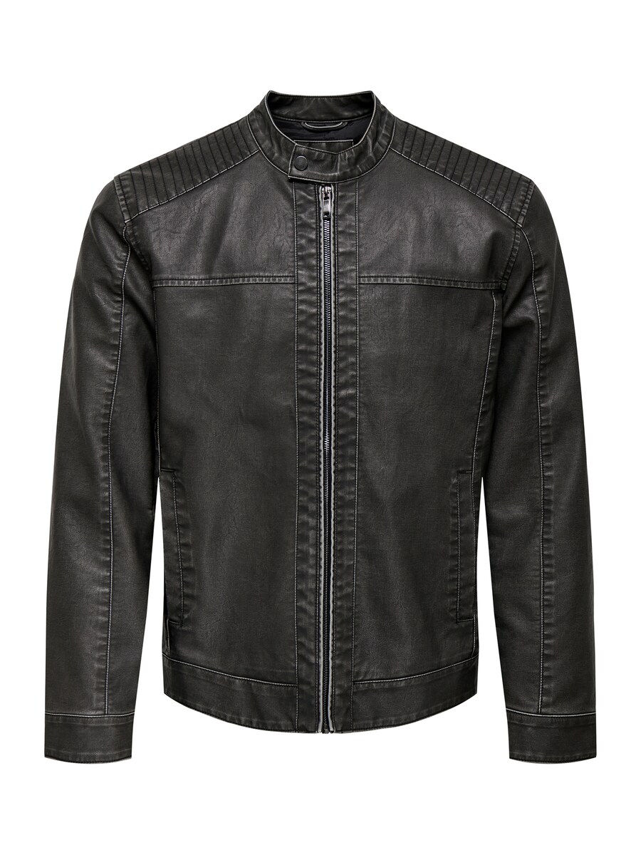 

Куртка классического кроя для межсезонья Only & Sons ONSMIKE, черный