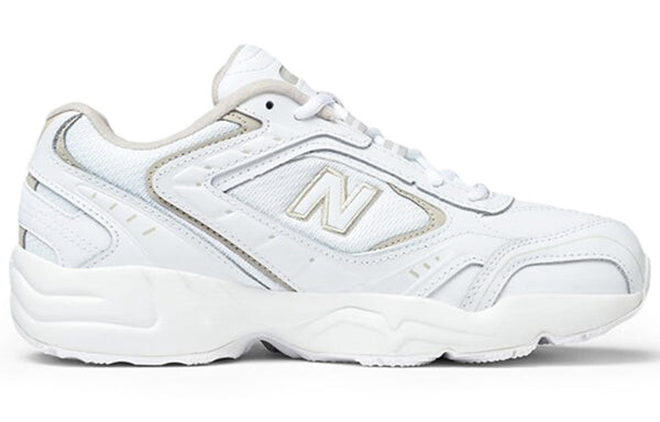 Массивные кеды 452 New Balance, белый — фото 2