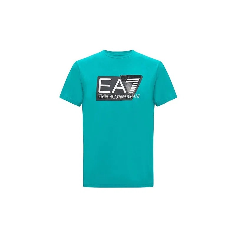 Футболка EA7 мужская зеленая EMPORIO ARMANI, Green