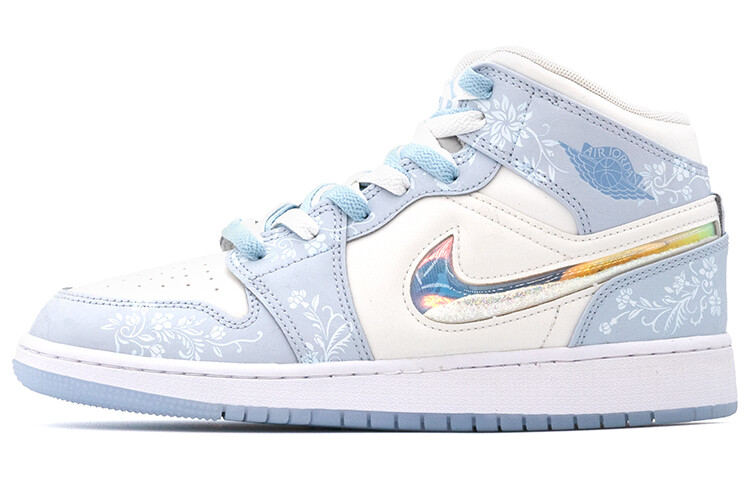 

Jordan Air Jordan 1 винтажные баскетбольные кроссовки женские, Sky Blue