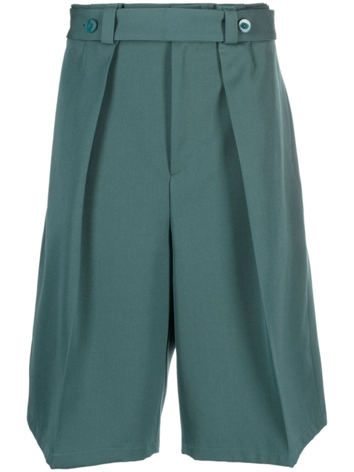 

Jil Sander шорты с поясом, зеленый