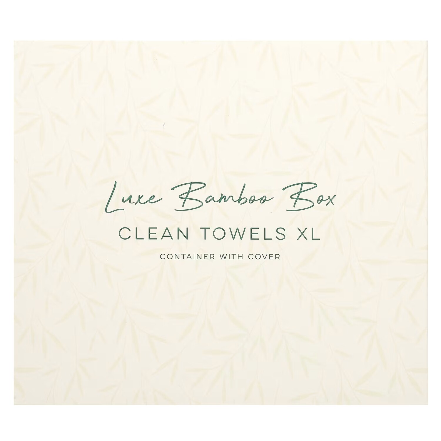 Полотенца Clean Skin Club Luxe Bamboo Box XL в контейнерее с крышкой, 50 штук — фото 2