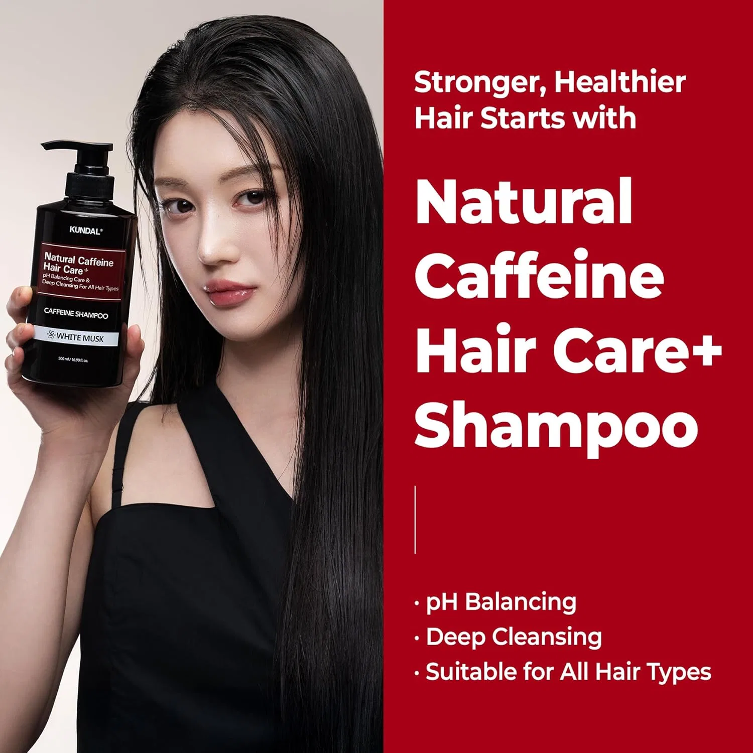 Шампунь против выпадения волос Caffeine Anti-Hair Loss от Kundal — фото 2