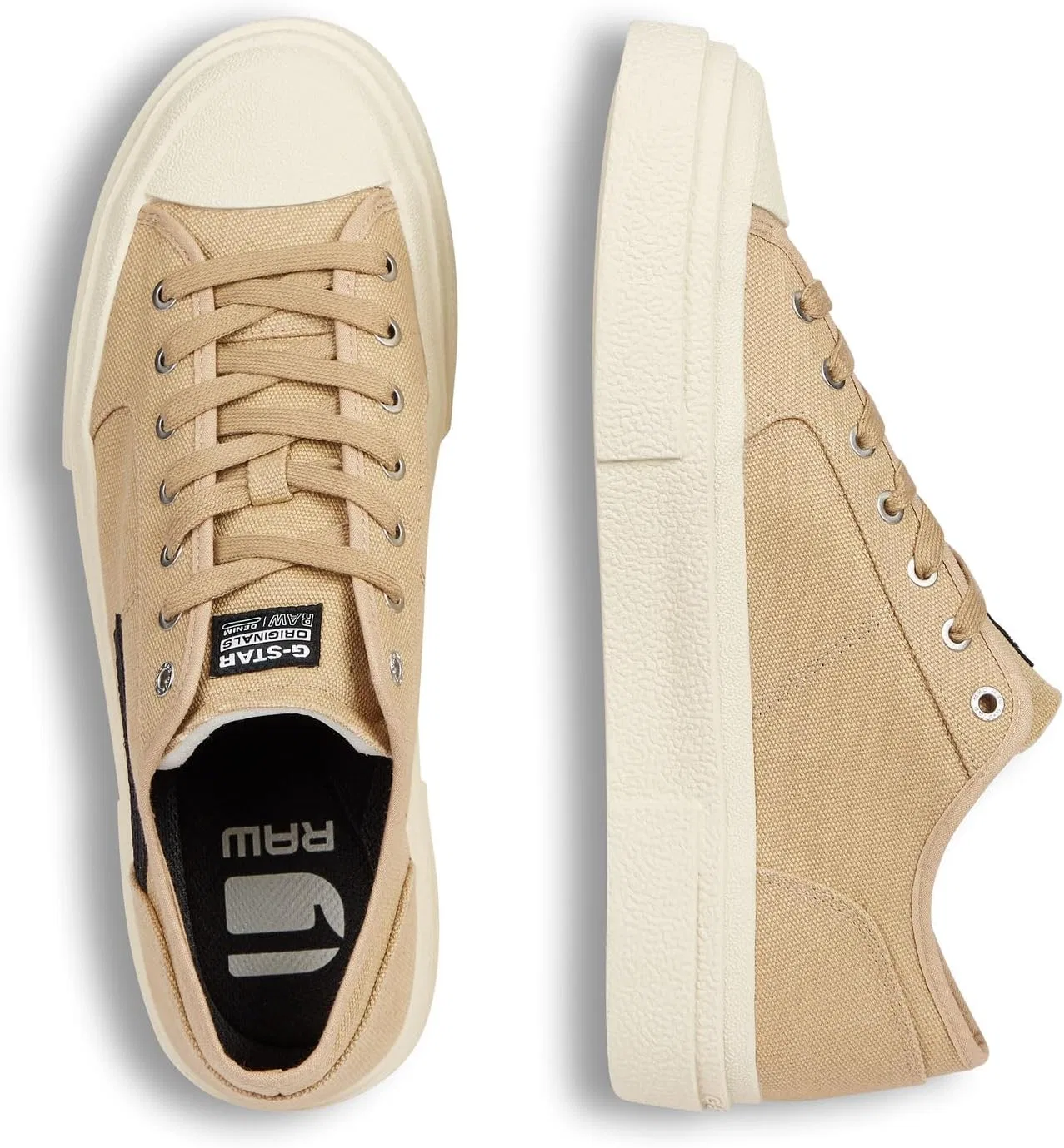 Мужские кроссовки G-Star Vodan BSC M Vulc, Beige Sand D28564 01 G983 — фото 2