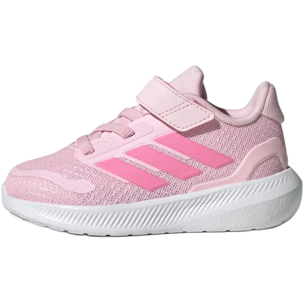 Adidas Кроссовки RUNFALCON 5 для малышей с поддержкой стопы, прозрачный розовый