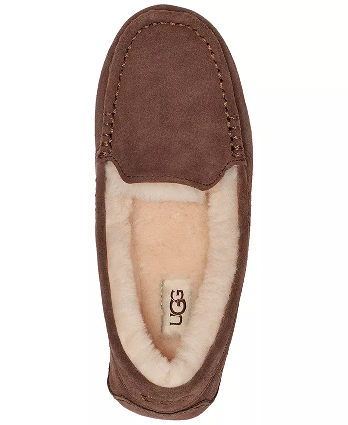 Женские мокасины-тапочки Ansley Slip On Ugg, коричневый — фото 4