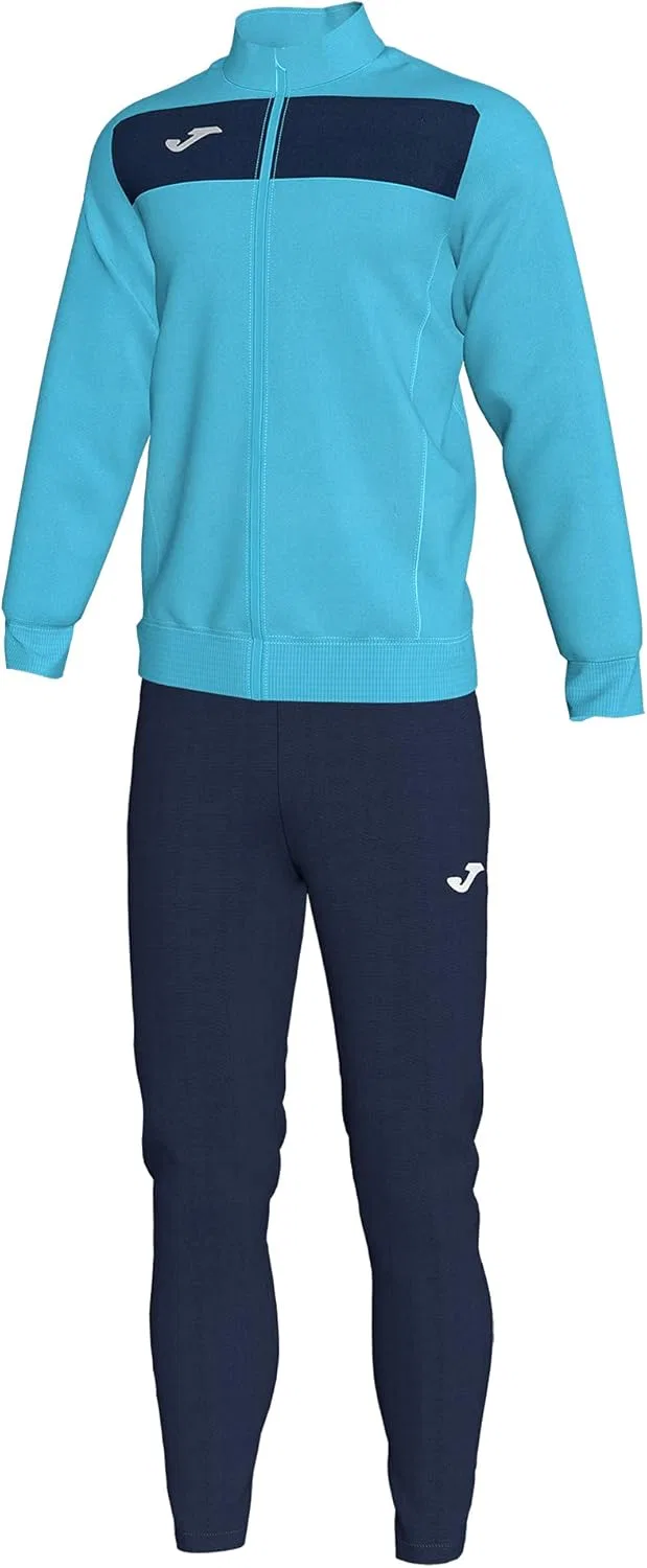 Спортивный костюм Joma Academy II для мужчин и девочек, Turquoise/Flower/Navy