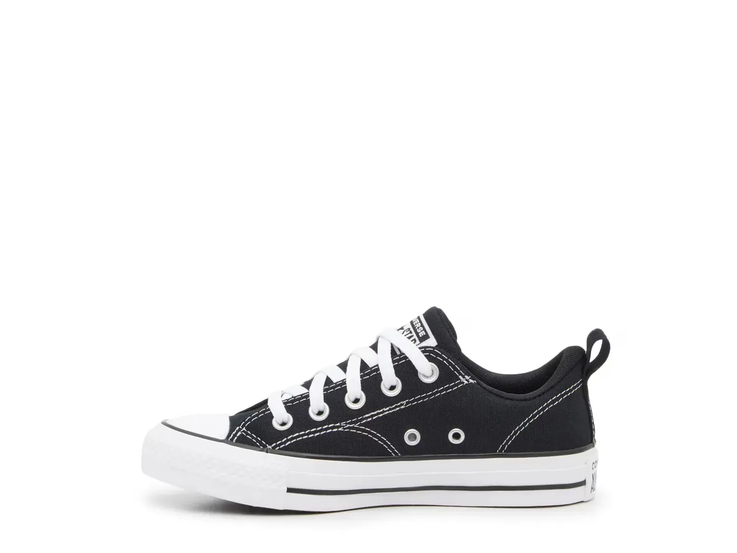 Кроссовки Chuck Taylor All Star Malden GS - детские Converse, Black/White — фото 3