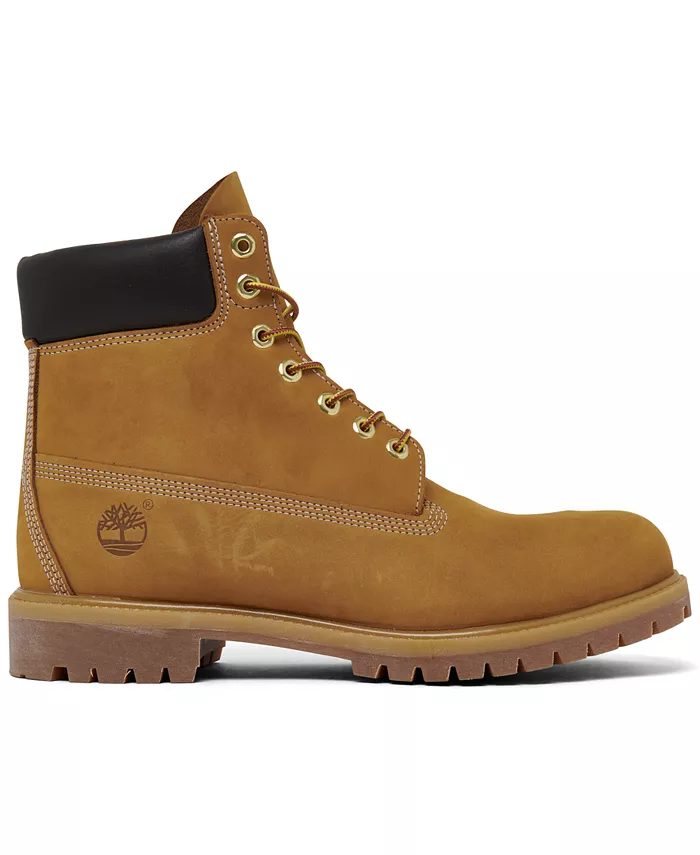 Мужские 6-дюймовые премиальные водонепроницаемые ботинки от Finish Line Timberland, черный — фото 2
