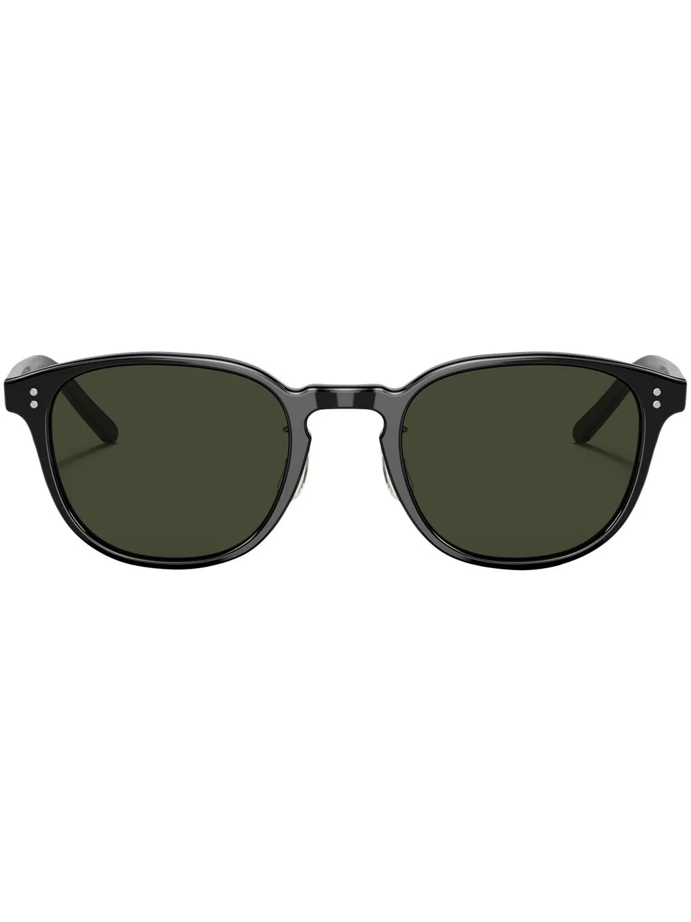 

Солнцезащитные очки Fairmont в круглой оправе Oliver Peoples, черный