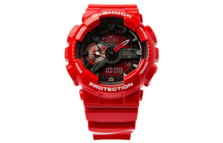 

CASIO Часы Men Liquid Crystal/Analog Dual Display Series Orange Watch