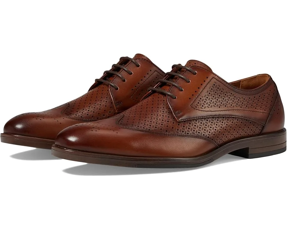 Оксфорды Stacy Adams Asher Wingtip Lace Oxford, Cognac