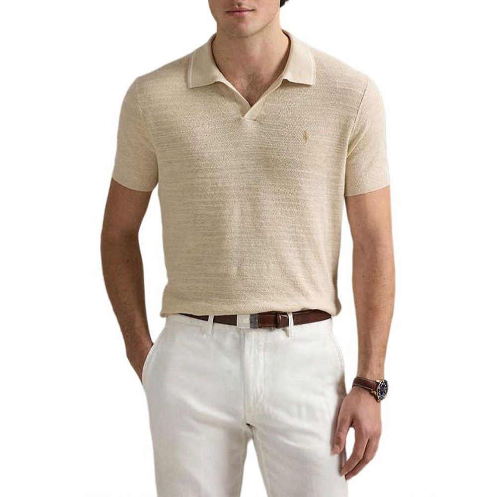 Polo Ralph Lauren Футболка SS25 мужская cream — фото 4