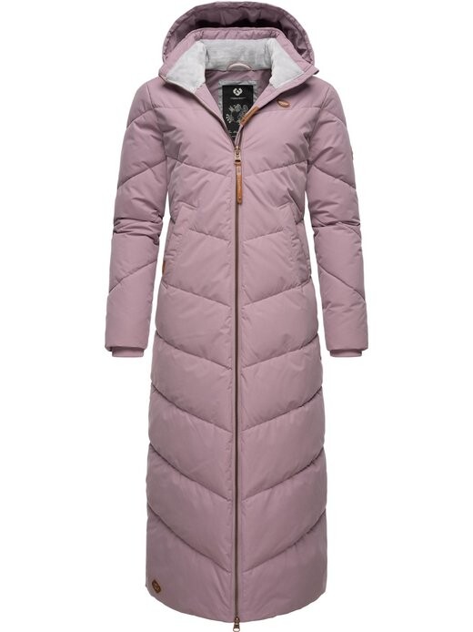 

Зимнее пальто ребелка удлиненное Ragwear, фиолетовый