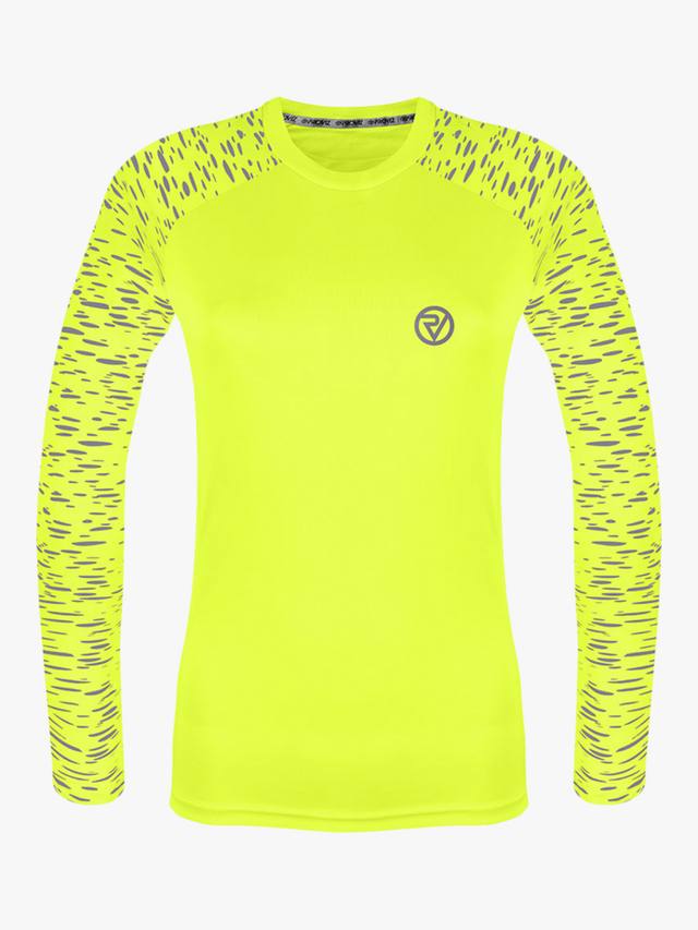 

Светоотражающая футболка с длинным рукавом для бега Proviz, Yellow