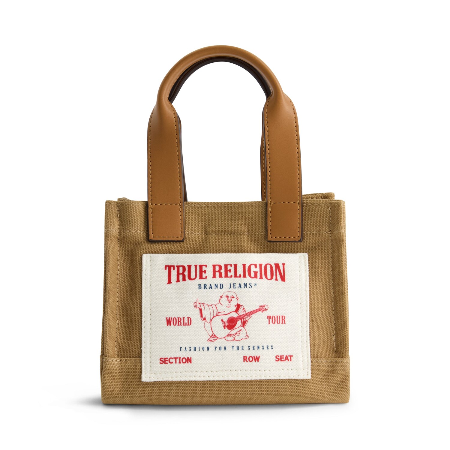 

Мини-тоут True Religion, цвет Tan