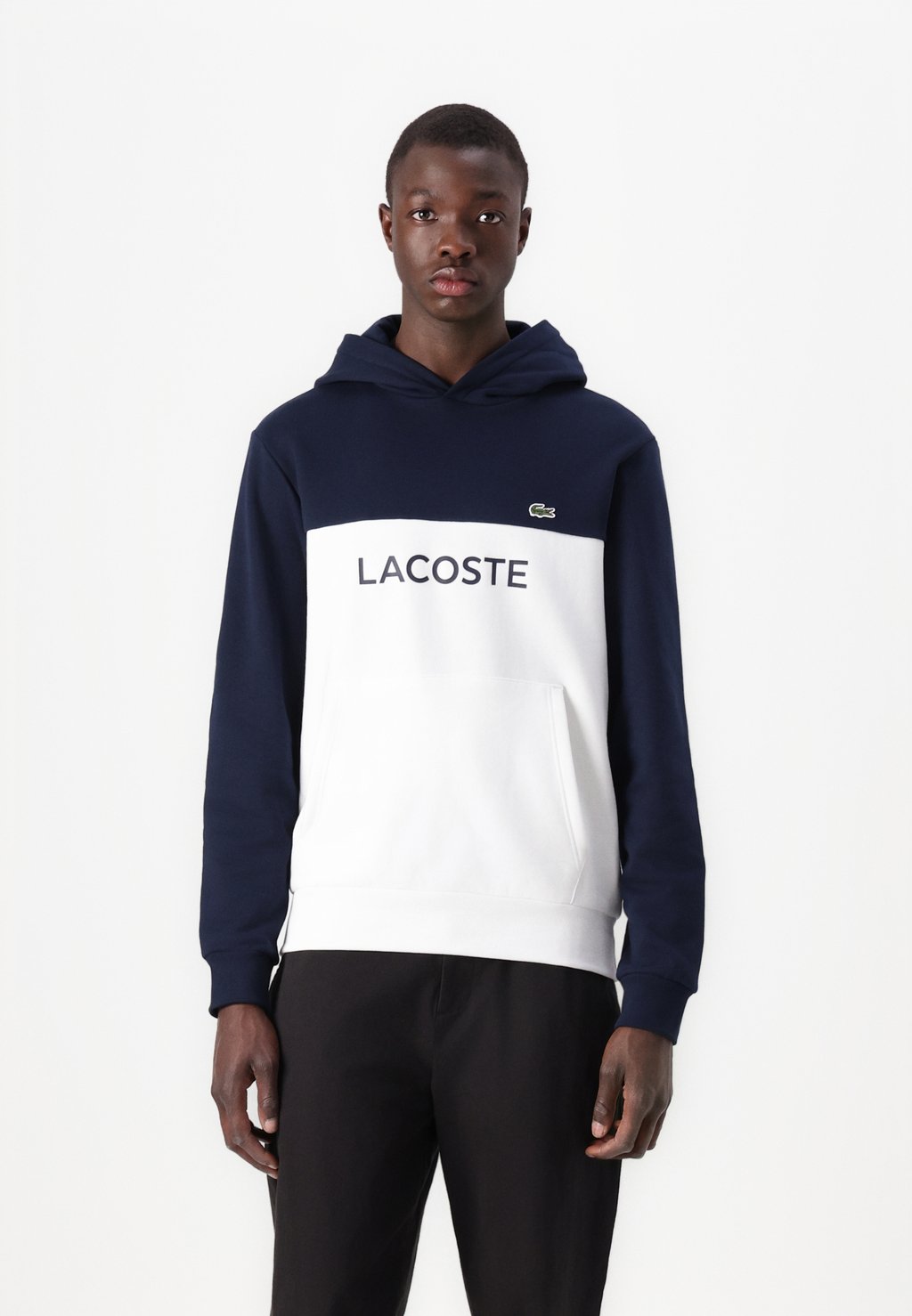 

Толстовка Hoodie Lacoste, темно-синий