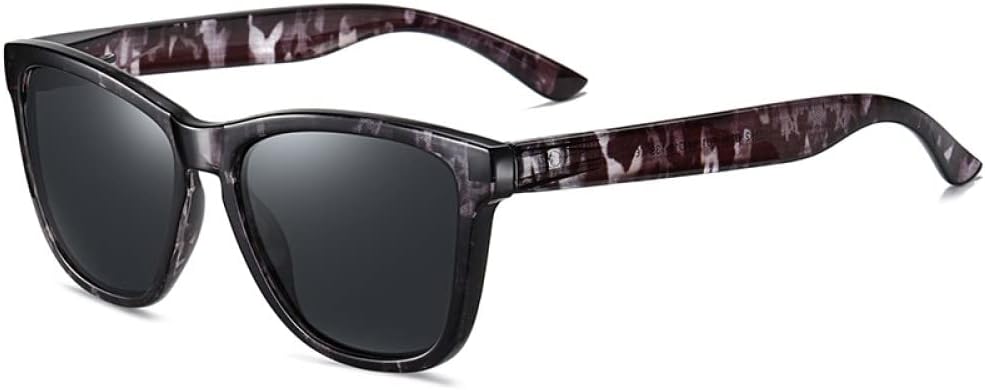 

Женские поляризованные солнцезащитные очки UV400 Мужские солнцезащитные очки Цветные оправы для очков Велоспорт Вождение Спорт Путешествия Очки generic, Black Camouflage