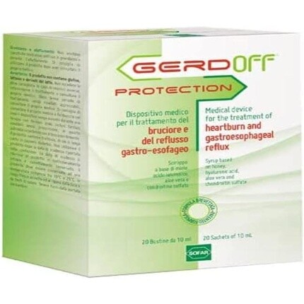 

Пищевая добавка Gerdoff Protection Syrup 20 пакетиков So Far