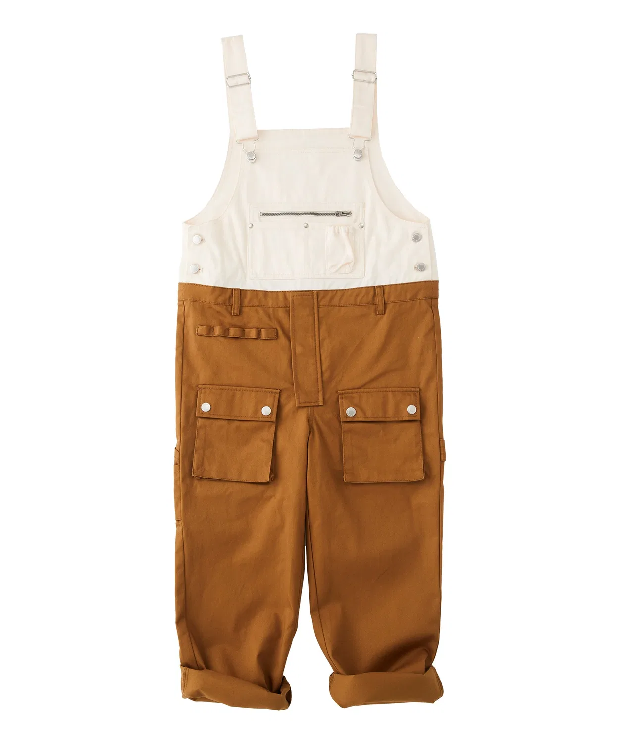 Комбинезон мужской огнестойкий J.J camp TAKIBI's onibi bicolor офф-вайт — фото 3