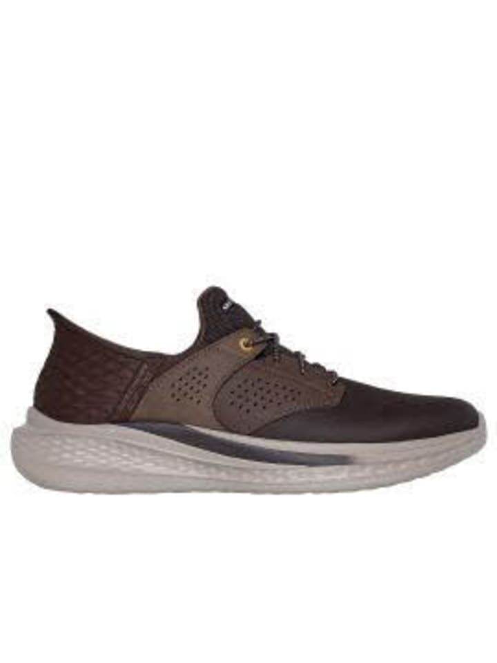 

Тапочки Skechers Herren Halbschuhe SLADE - MACKLIN, коричневый