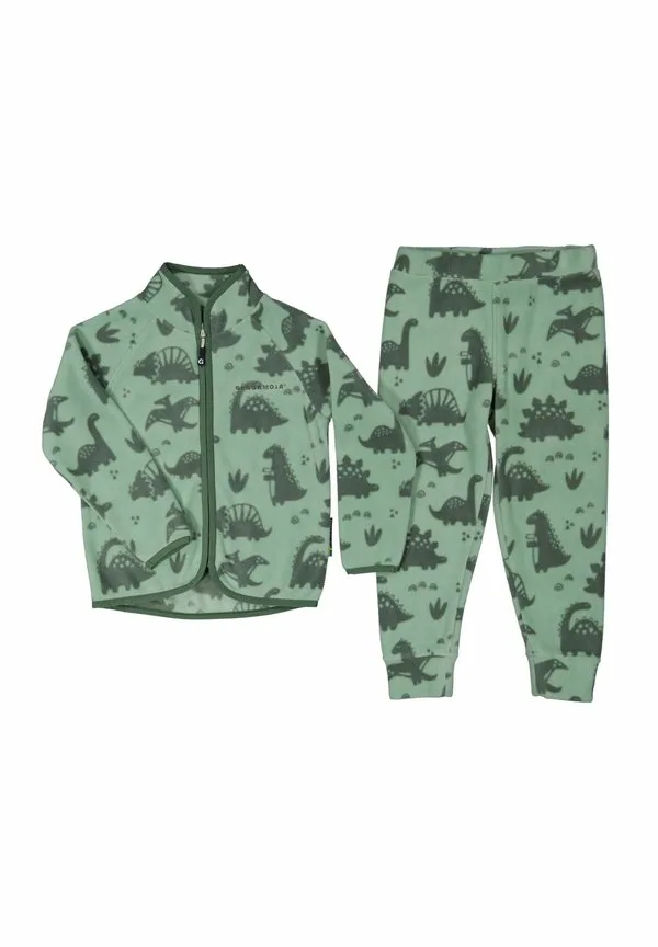 Спортивный костюм из флиса с изображением животных Geggamoja, Green