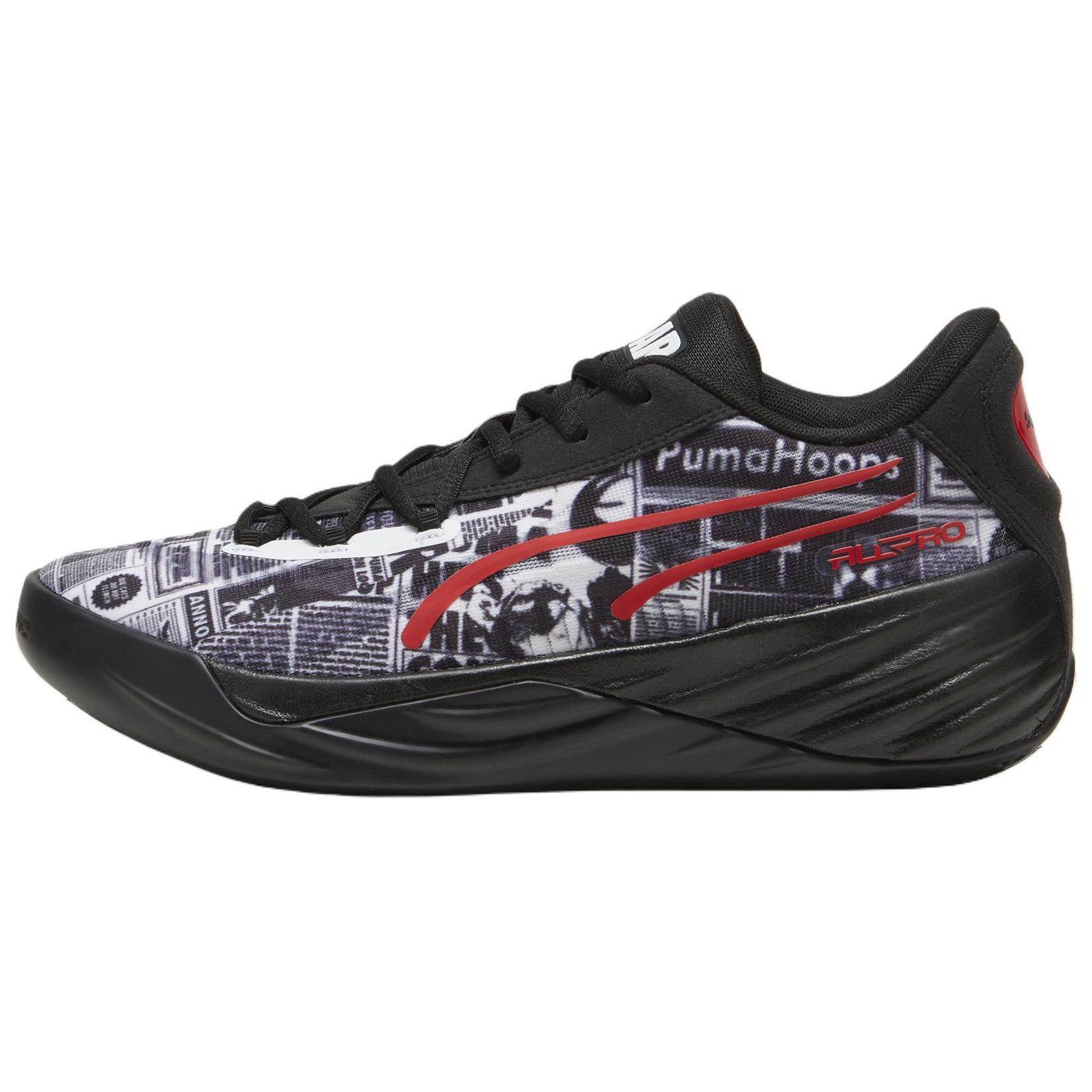 

Кроссовки All Pro Nitro 'Media Day' PUMA, серый/черный
