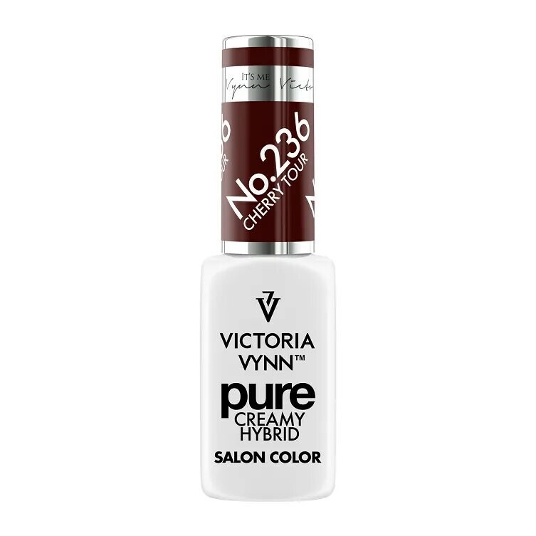 

Гибридный лак для ногтей Victoria Vynn Pure Creamy Hybrid 236 Cherry Tour, 8 мл