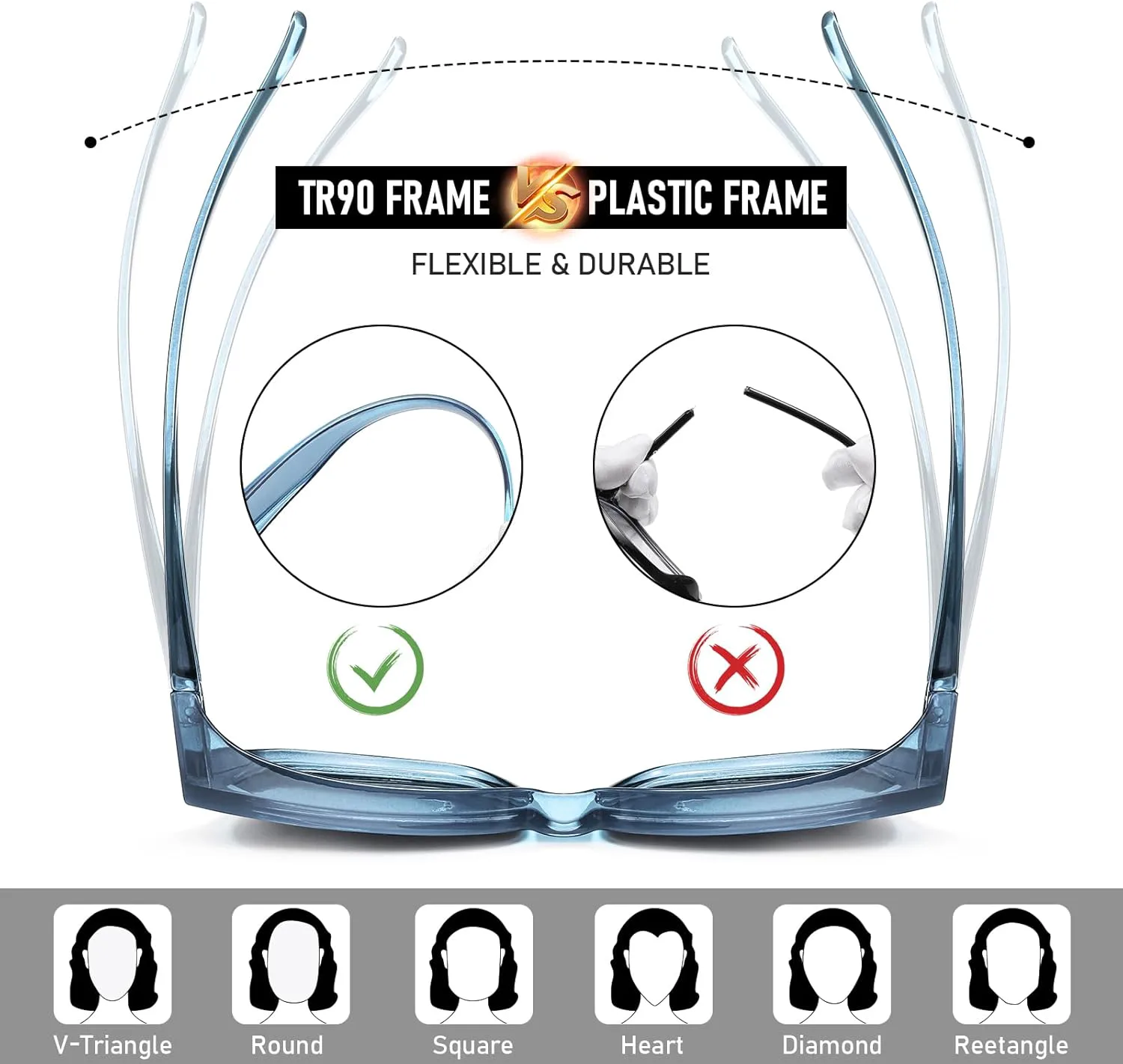 

Солнцезащитные очки HAOLOTA белого, серого и сине-серого цвета, поляризованные, надеваются поверх обычных очков, модные квадратные, с защитой от УФ-излучения, white