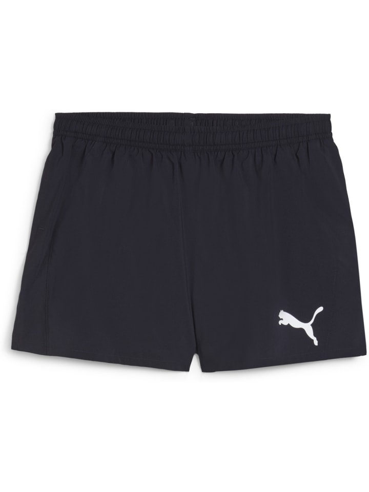 

Спортивные брюки "W CROSS THE LINE SPLIT Short 3.0" синего цвета Puma