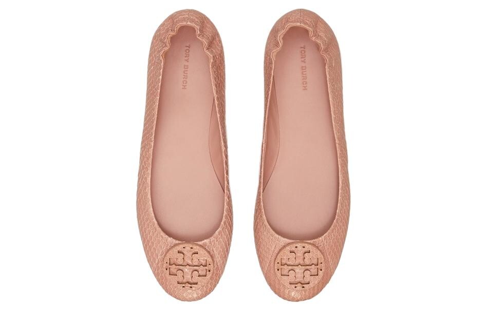 Женская повседневная обувь женская розовая Tory Burch — фото 4
