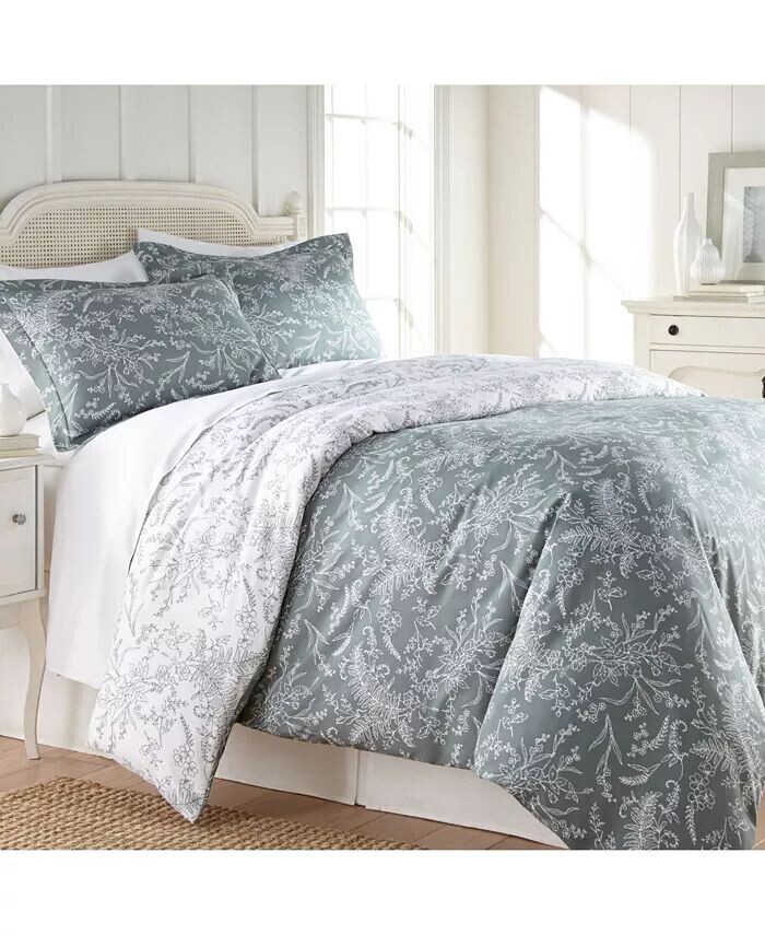 

Двустороннее пуховое одеяло и накидка Winter Brush Southshore Fine Linens, синий