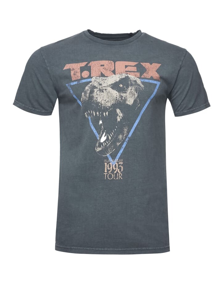 

Футболка Re:Covered T-Shirt Jurassic Park T-Rex 1993, цвет Charcoal