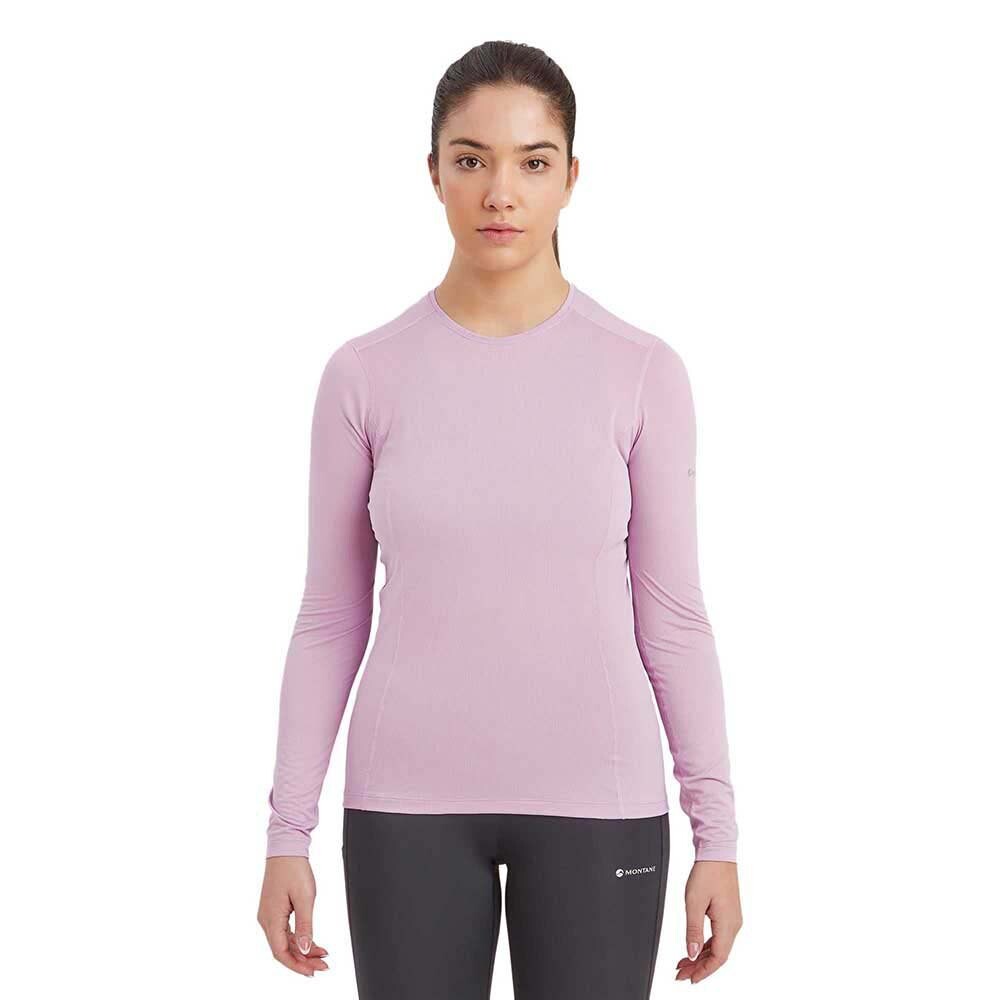 

Футболка с длинным рукавом Montane Dart Lite, розовый