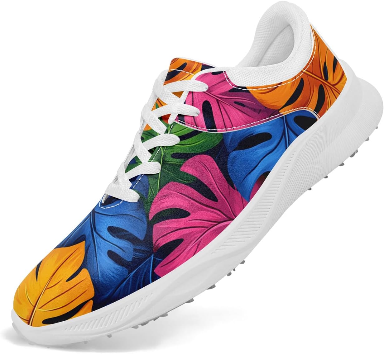 

Разноцветные женские гольф-кроссовки без шипов, дышащие кроссовки для гольфа с тропическим цветочным принтом, спортивная обувь, модная обувь Onegam