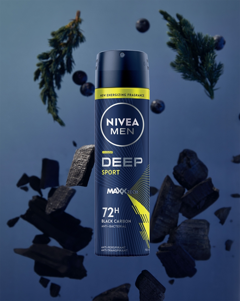 Спортивный спрей-антиперспирант для мужчин Nivea, 150 мл — фото 2