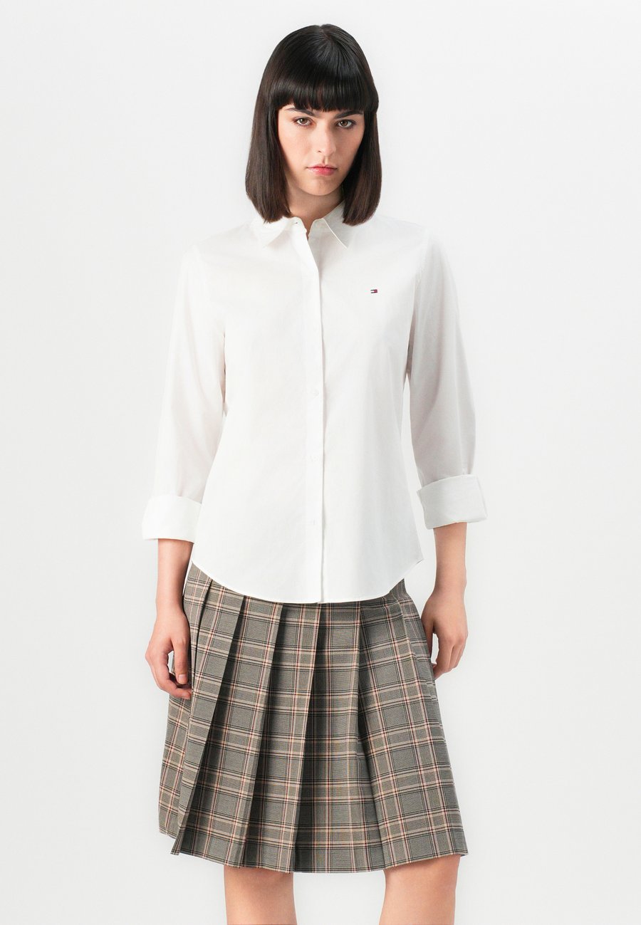 Блуза Tommy Hilfiger REGULAR, Optic White/White — фото 4