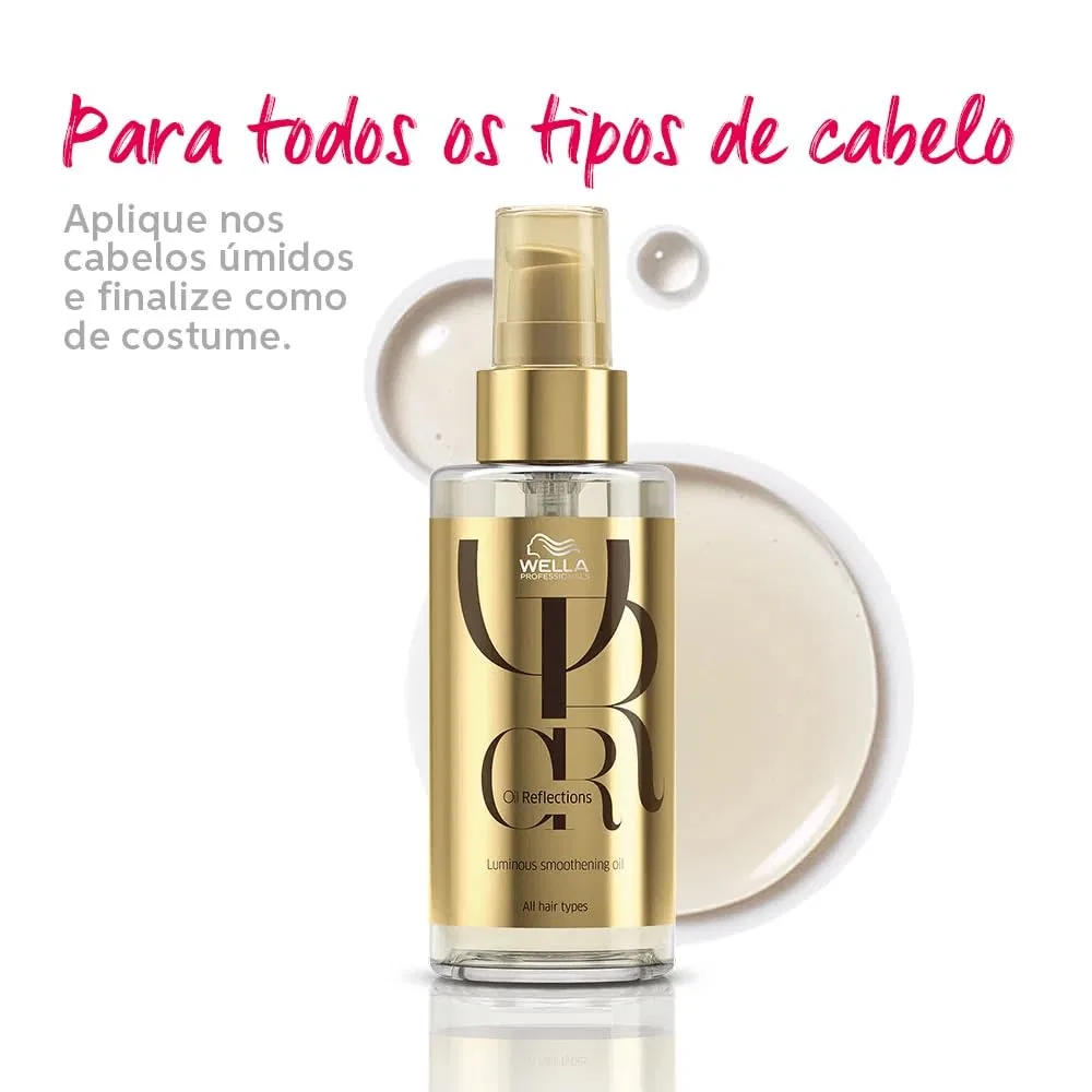 Разглаживающее масло для волос Wella WP Oil Reflections, 30 мл Wella Professionals — фото 3