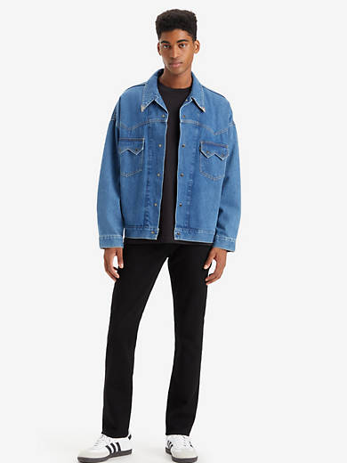 

511 Узкие мужские джинсы Levi's, цвет Somewhere Beyond - Black - Stretch