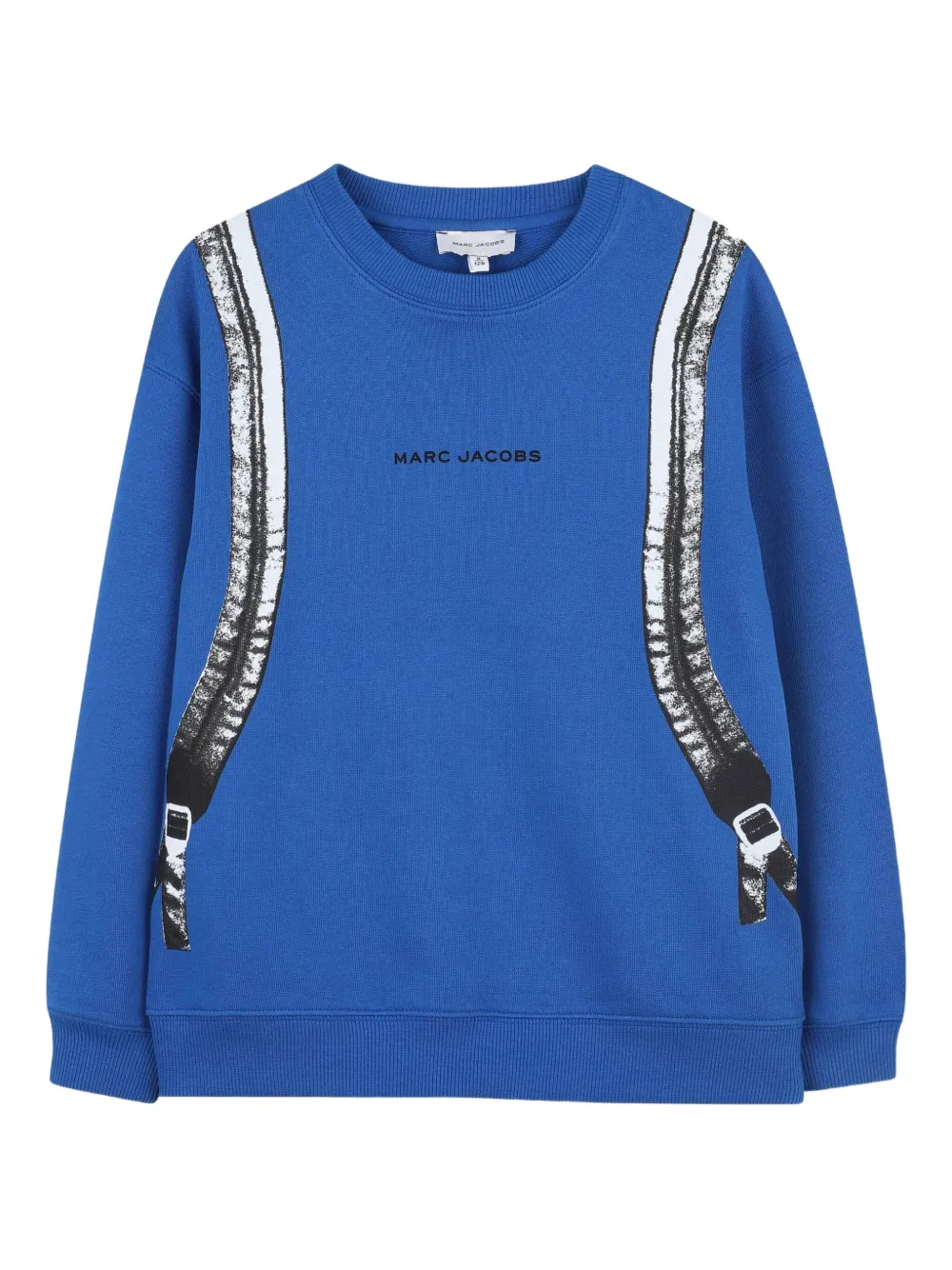 

Толстовка с графичным принтом Marc Jacobs Kids, синий