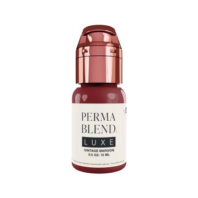 

Perma Blend Luxe, Пигмент для перманентного макияжа губ, винтажный темно-бордовый, 15 мл