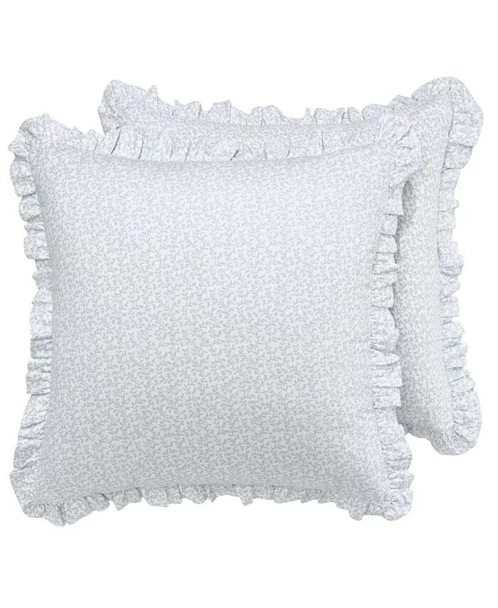 

Коттедж Хлоя 2 шт. Шам-сет, Европейский Laura Ashley, синий